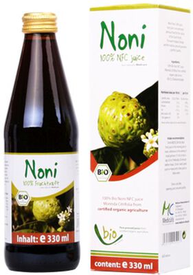 Sok Z Owoców Noni Nfc Bio 330 Ml - Medicura [BIO]