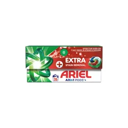Ariel Allin1 Pods Dodatkowa Moc Usuwania Plam, Kapsułki Do Prania, 26 Prań (26 X 24,5 G)