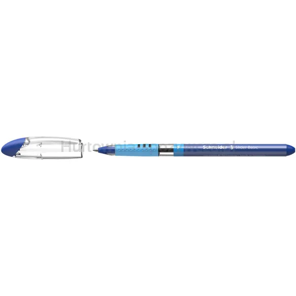 Schneider Długopis Slider Basic, F, Niebieski 