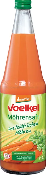 Sok Z Marchwi Bio Demeter 0,7 L