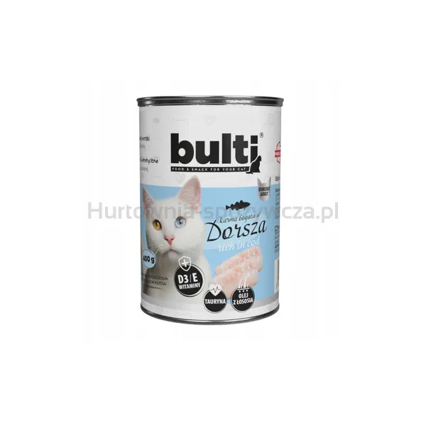 Bulti Puszka Mielonka Bogata W Dorsza 400G