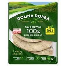 Dolina Dobra Biała parzona 100% polskiego mięsa 375 g