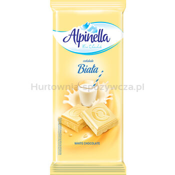 Alpinella Czekolada Biała 90G