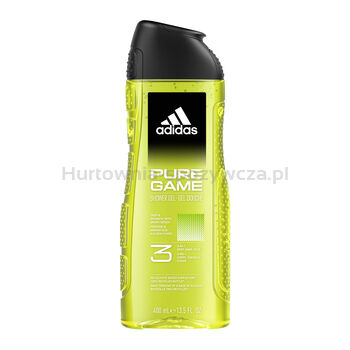 Adidas Żel Pod Prysznic Dla Mężczyzn Pure Game 3 W 1 400 Ml