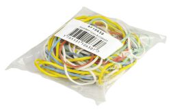 Q-Connect Gumki recepturki 25g, mix kolorów 