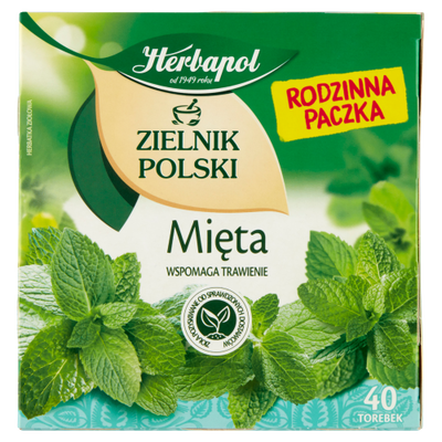 Herbapol Zielnik Polski Mięta 40Tb X 2G