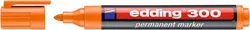 Edding Marker permanentny e-300 1,5-3mm, pomarańczowy 