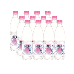 Woda źródlana średniozmineralizowana delikatne gazowana 500 ml