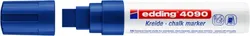 Marker kredowy e-4090 EDDING, 4-15 mm, niebieski
