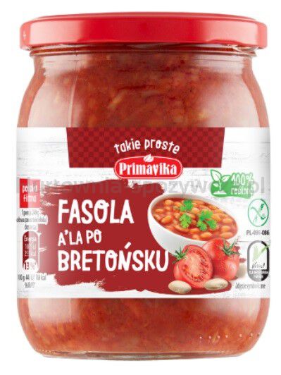 Fasolka a'la po bretońsku 480g