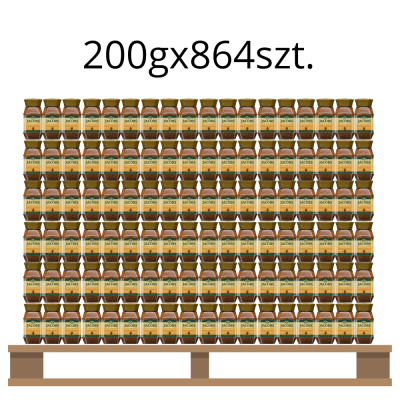 Jacobs Kawa Rozpuszczalna Cronat Gold 200 Gx864 szt. (Paleta)