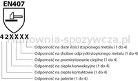 Rękawice Robocze Donau Safety, Dwoina Bydlęca, Rozm. 10,5/Xl, Szaro-Czerwone - 6