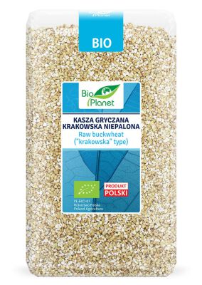 Kasza Gryczana Krakowska Niepalona Bio 1 Kg - Bio Planet [BIO]