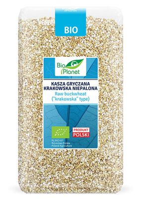 Bio Planet Kasza Gryczana Krakowska Niepalona Bio 1 Kg [BIO]