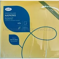 Duni Serwetka Bio Dunisoft 40 x 40 cm Żółty 60 szt.