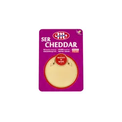 MLEKOVITA Ser Cheddar plastry 300g