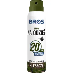 Bros - spray na odzież - odstrasza i zabija kleszcze 90ml
