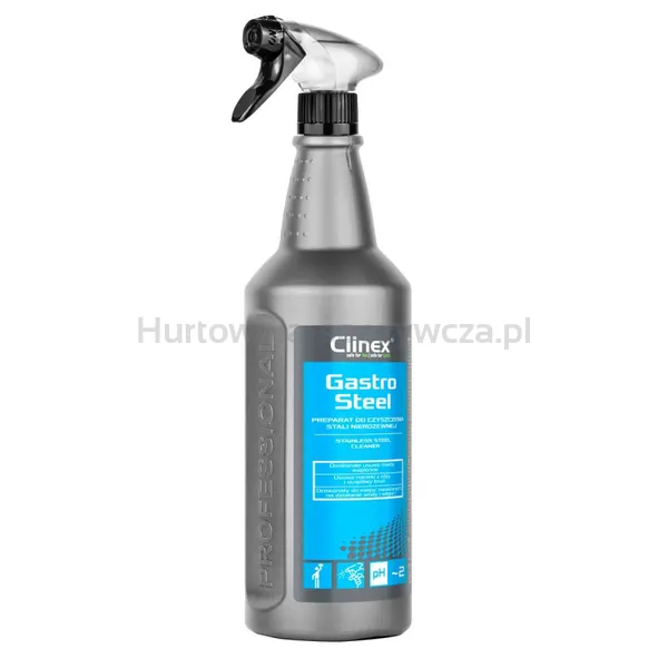 Preparat Clinex Gastro Steel, Do Czyszczenia Stali Nierdzewnej, 1L