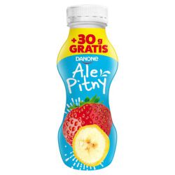 Danone Ale Pitny Truskawka-Banan 270g + 30g