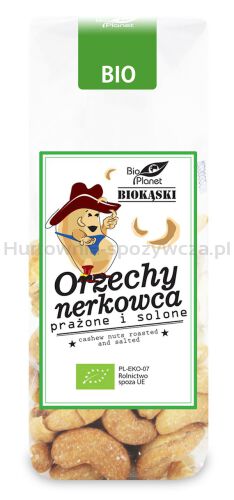 Orzechy Nerkowca Prażone I Solone Bio 100 G - Bio Planet [BIO]