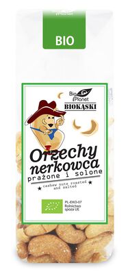 Orzechy Nerkowca Prażone I Solone Bio 100 G - Bio Planet [BIO]