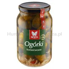 Motyl Ogórki Konserwowe 860G (900Ml)
