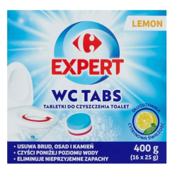 Expert Tabletki Do Czyszczenia Toalet Lemon 400 G (16 X 25 G)<br>(Data 23.10.2026)
