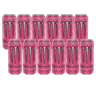 Monster Energy Ultra Rosa 500 ml X 12 SZT