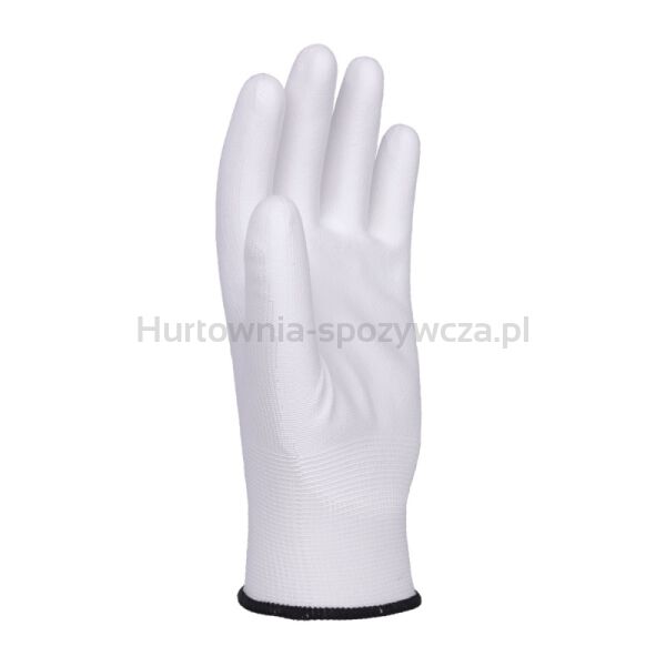 Rękawice DONAU SAFETY PU White, kat. II, rozm. 10, białe