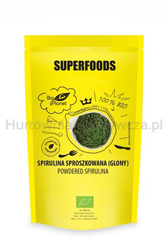 Spirulina Sproszkowana Bio 200 G - Bio Planet [BIO]