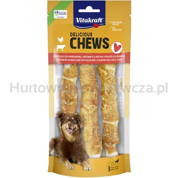 Vitakraft CHEWS Delirolls kurczak L 3szt. 140g
