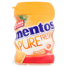 Mentos Pure Fresh Tropical Butelka 60G