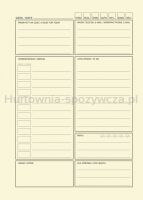 Donau Notatnik Life, organizer, 165x230mm, 80 kart., pomarańczowy  - 4