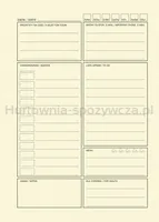 Donau Notatnik Life, Organizer, 165X230Mm, 80 Kart., Pomarańczowy  - 4