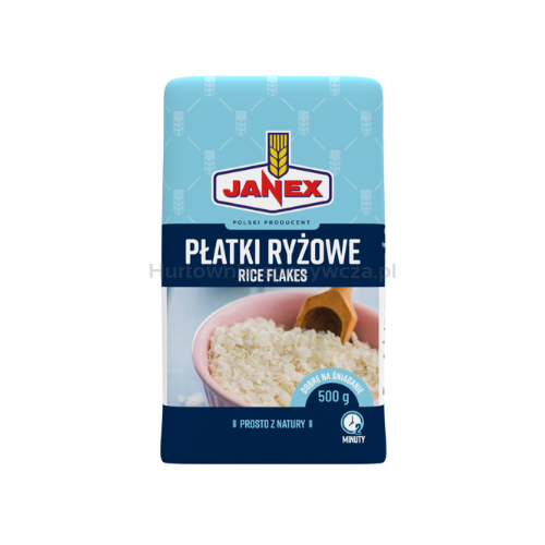 Janex Płatki Ryzowe 500G