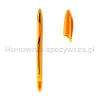 Długopis klasyczny KEYROAD ball pen soft jet, 0,7mm, 1 0szt., blister, mix kolorów - 3