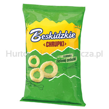 Beskidzkie Chrupki o smaku zielonej cebulki 85g