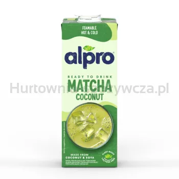 Alpro Napój kokosowo-sojowy z zieloną herbatą Matcha 1 l
