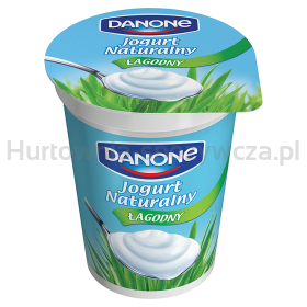 Danone Jogurt Naturalny Łagodny 370 G