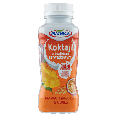 Piątnica Koktajl Z Białkiem Serwatkowym Mango, Marakuja 250Ml