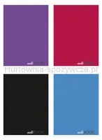 Office Products Zeszyt szkolny A5, w kratkę, 80 kart., 60gsm, mix kolorów - 5