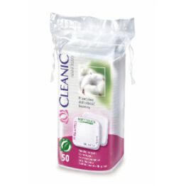 Cleanic Płatki Kwadrat 50 Sztuk 