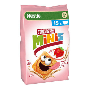 Nestle Płatki Strawberry Minis 450G