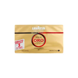 Lavazza Kawa Mielona Qualita Oro 3x 250g