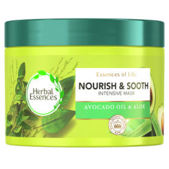 Herbal Essences Avocado Oil Odżywiająca Maska Do Suchych Włosów I Suchej Skóry Głowy, 450Ml