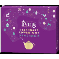 Irving Kalendarz adwentowy 24 dni z herbatą Zestaw 24 herbat 38,5 g (19x1,5 g + 5x2 g)