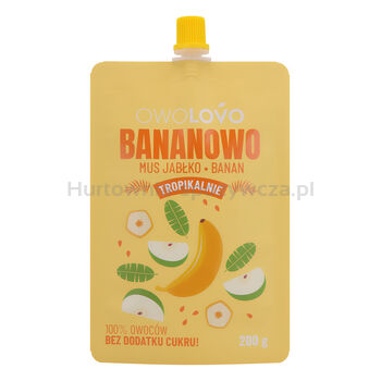 Owolovo Tropikalnie Bananowo 200 G