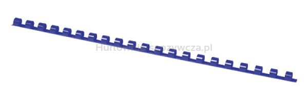 Office Products Grzbiety do bindowania A4, 8mm (45 kartek), 100 szt., niebieskie 