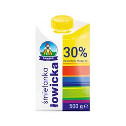 Łowicz Śmietanka UHT30% 500G 
