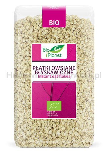 Płatki Owsiane Błyskawiczne Bio 600 G - Bio Planet [BIO]